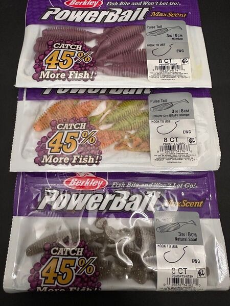 NO.5995 バークレイマックスセント パルステール 3インチ 未開封品3点セット