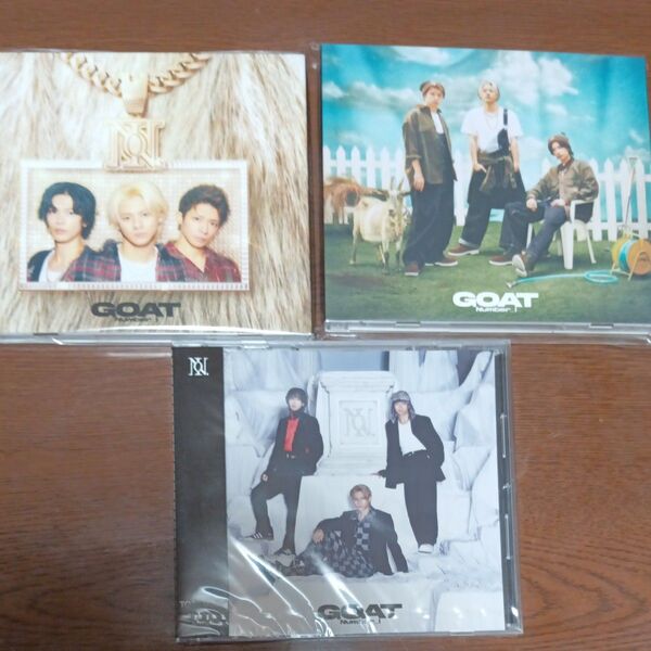 Number_i GOAT CD 初回A.B 通常盤 3形態セット 新品未開封