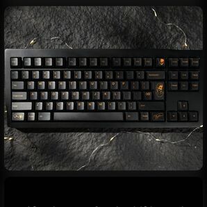 Keyreative KAP MIDAS ブラック キーキャップ カスタム キーボード