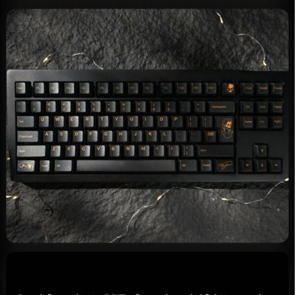 Keyreative KAP MIDAS キーキャップ ブラック カスタム キーボード 新品