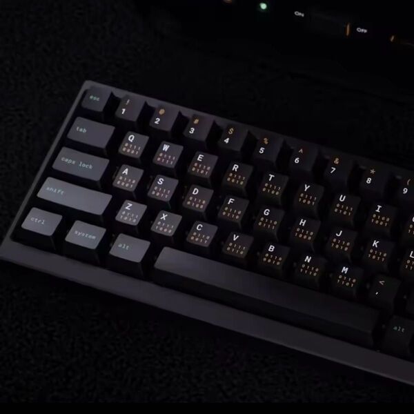 qpbt Terminal キーキャップ ブラック メカニカル OEM品