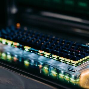 Lelelab Y2K 76 ベアボーン メカニカル キーボード ネジ塗装あり 半組み立て済み