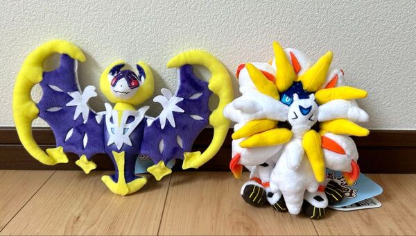 ポケモンセンター限定ポケモンfitぬいぐるみ ルナアーラ&ソルガレオ2種セット