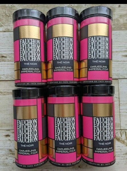 FAUCHON紅茶 ダージリン 6本セット