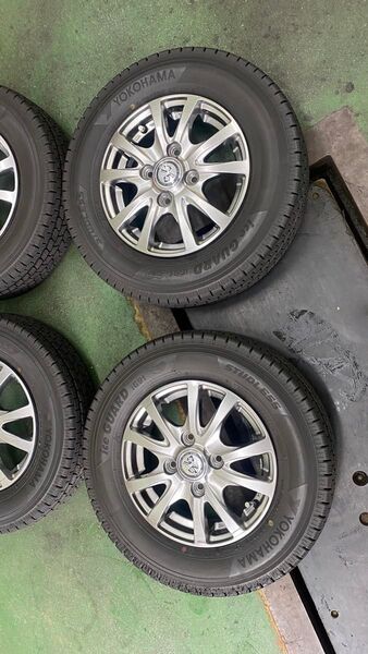 145/80R12 アルミホイール スタッドレス