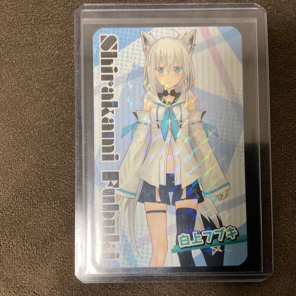 ホロライブ 大丸梅田 ポップアップストア 特典カード 白上フブキ