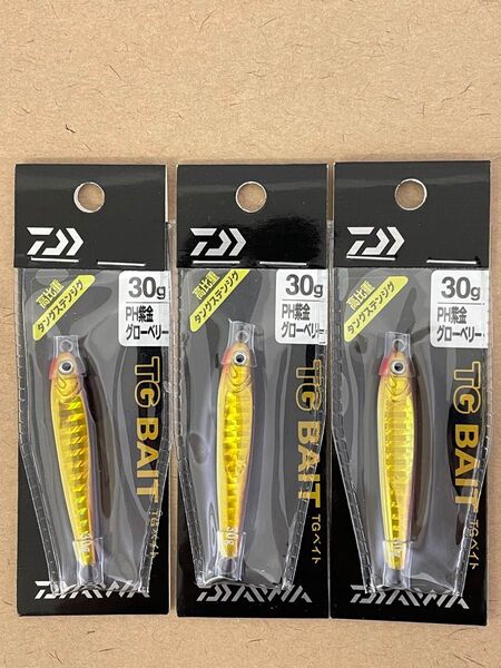 TGベイト 30g 紫金グローベリー メタルジグ タングステン ダイワ ショアジギング 真鯛 DAIWA