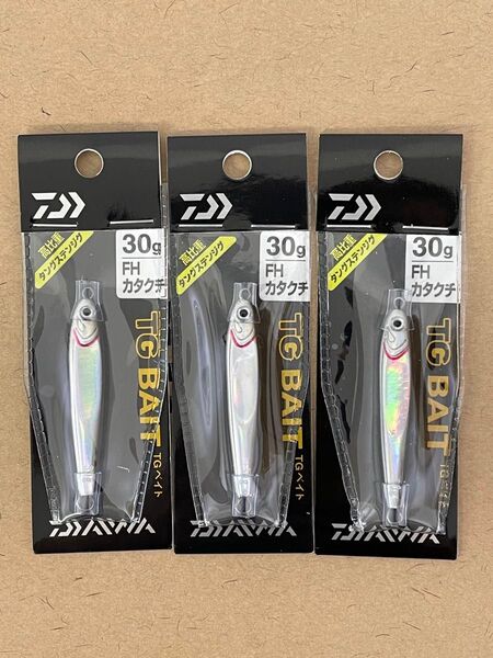TGベイト 30g カタクチ タングステン メタルジグ DAIWA ダイワ ショアジギング SLJ ジギング