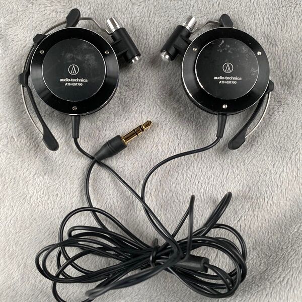 audio-technica ATH-EM700 ブラック 耳掛け型ヘッドホン