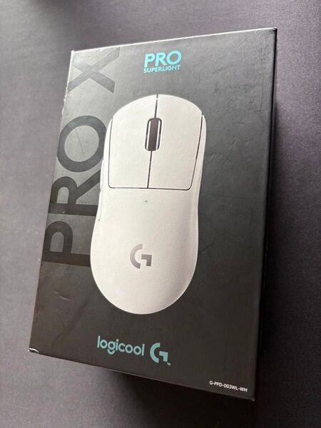 【未使用】Logicool G PRO X SUPERLIGHT ゲーミングマウス ホワイト