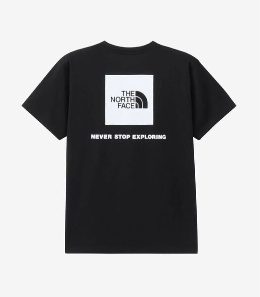 ノースフェイス バックスクエアロゴTシャツ(ブラック)XL