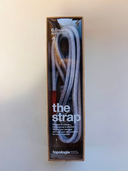 トポロジー 6mm ROPE STRAP(ストラップ単体) オフホワイト