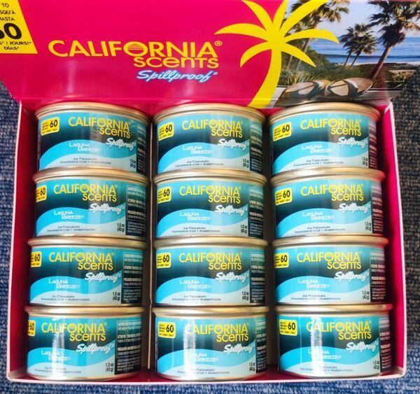 カリフォルニアセンツ ラグナ・ブリーズ 12缶+純正リッド1枚付きセット