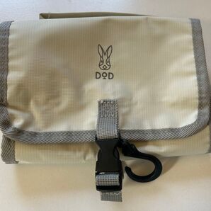 DOD トラベルポーチ ホワイト系