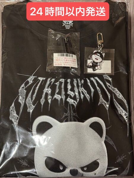EVIL SKZOO T-SHIRT 闇t World Tour dominATE ジニレットTシャツワークショップパーツソケット