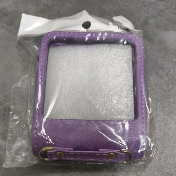 Motorola Raza50用フルカバーケース 紫