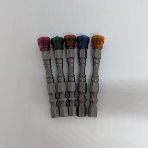 電動ドライバービット マグネット 5本セット インパクトビット新品、未使用