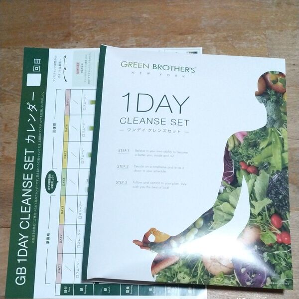 GREEN BROTHER'S 1DAY CLEANSE SET ファスティング