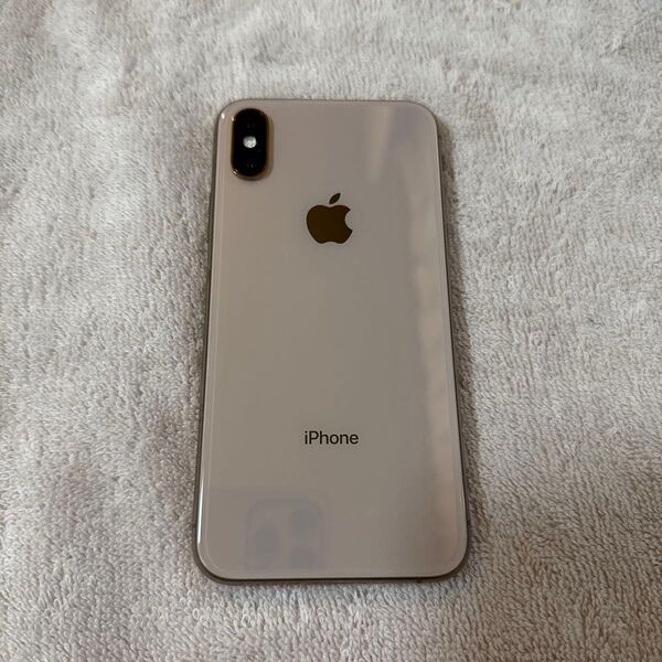 【美品】iPhone XS 64GB SIMフリー Apple ゴールド
