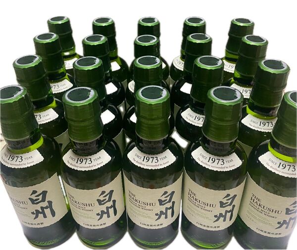 サントリー ウイスキー 白州ノンエイジ180ml×20本 アルコール分43%