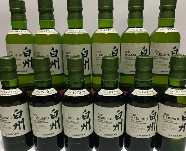 サントリー ウイスキー 白州ノンエイジ180ml×12本 アルコール分43%