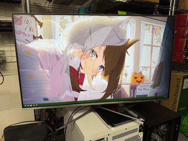 JAPANNEXT 31.5インチ モニター WQHD 2560x1440解像度 IPS JN-IPS315FLWQHDR