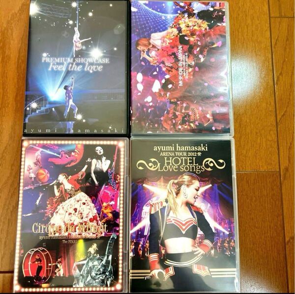 浜崎あゆみ DVD 4枚セット