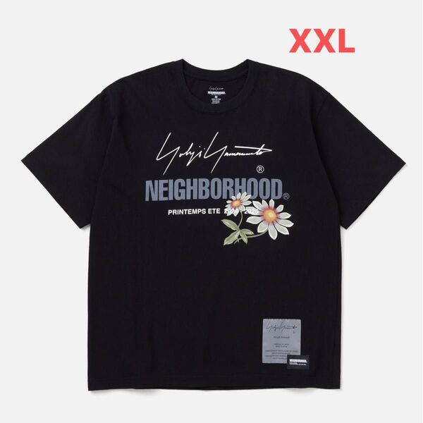 NEIGHBORHOOD Yohji Yamamoto TEE SS-1 XXL BLACK Tシャツ
