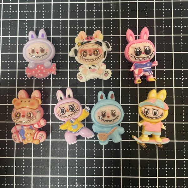 ラブブ デコパーツ セット