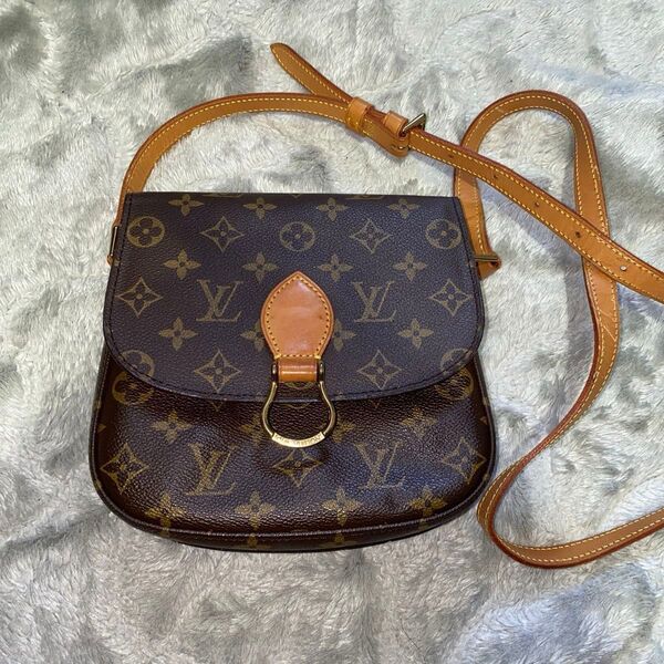 LOUISVUITTON モノグラム サンクルーMM ショルダーバッグ ポシェット 斜め掛け