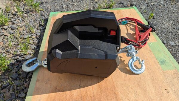 12V ポータブル電動ウインチ