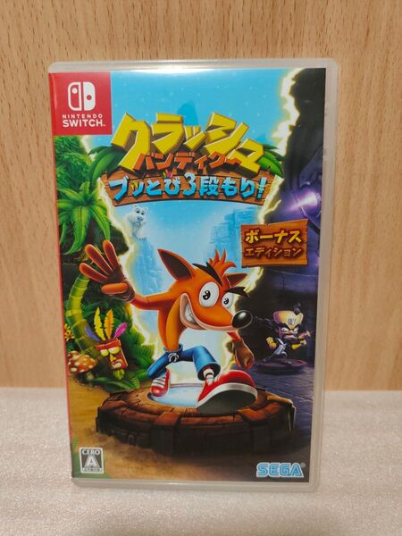 【Switch ソフト】クラッシュバンディクー ぶっとび3段もり! ボーナスエディション