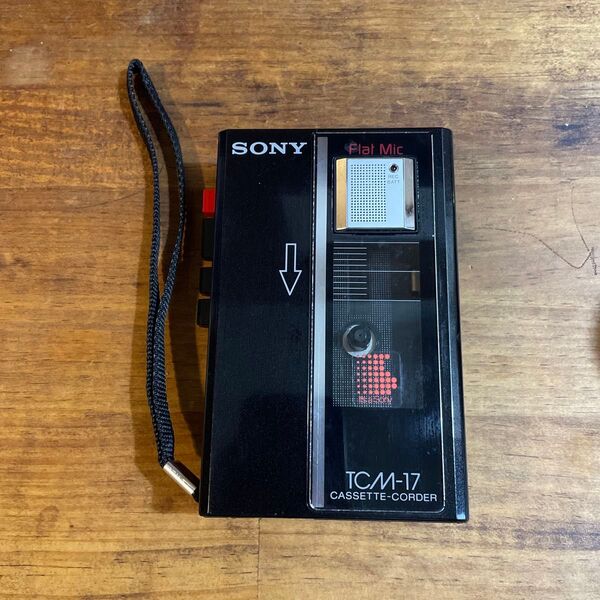 【ジャンク品】SONY カセットコーダー TCM-17 ソニー