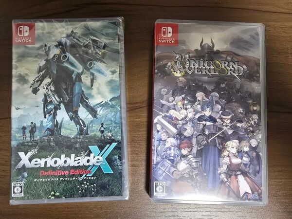 Switch ソフト ゼノブレイドクロスDE ユニコーンオーバーロード