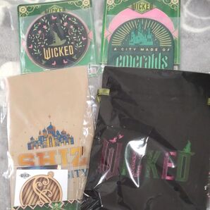 ウィキッド 一番くじ 巾着 コースター チケットホルダー Wicked