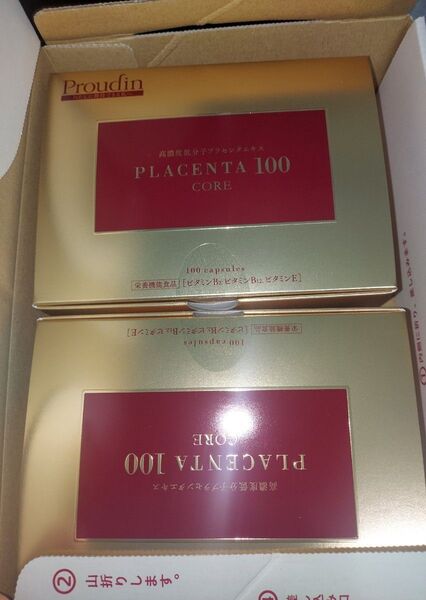 プラセンタ 100 コア PLACENTA 100 CORE レギュラーサイズ 100粒 2箱 ステファニー