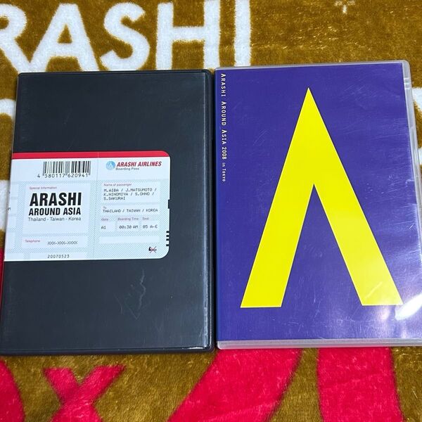 嵐/ARASHI AROUND ASIA 通常盤DVD セット