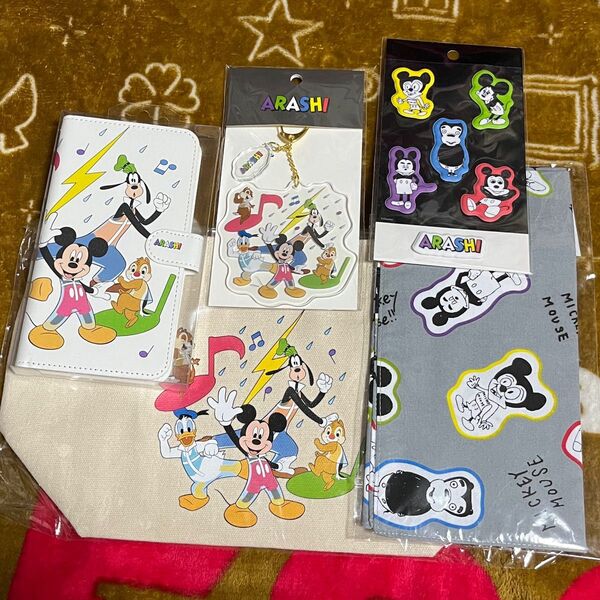 嵐 展覧会 ディズニーコラボ グッズスマホケース トートバッグ