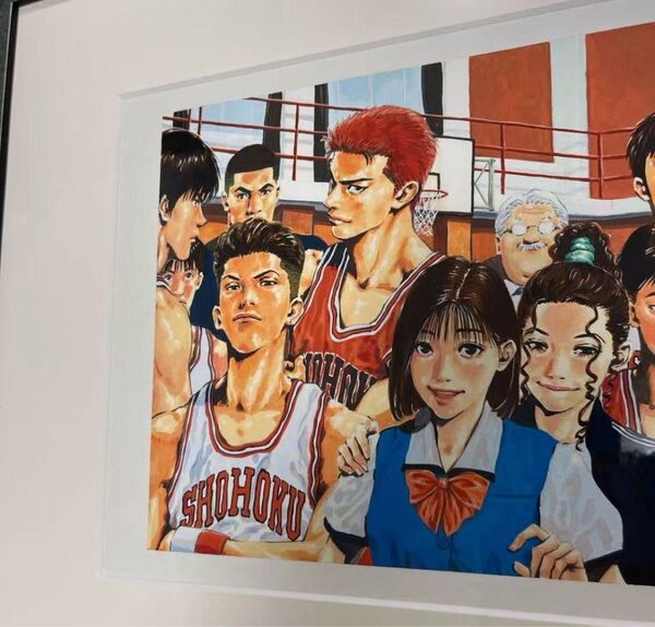 レア品 SLAM DUNKスラムダンク50周年ジャンプ展 限定 高級複製原画 珍しい