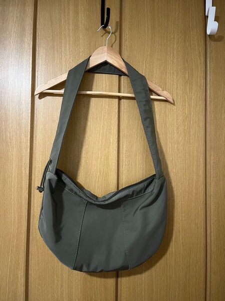 カーキ トートバッグ フリル 2WAY