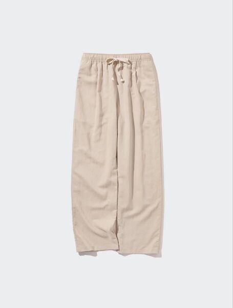 UNIQLO リネンブレンドイージーパンツ