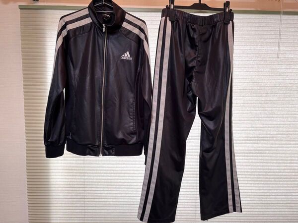 adidas/アディダス/ジャージ セットアップ/上下セット/ジャージ上下/スポーツ/ロゴ/メンズ/Lサイズ