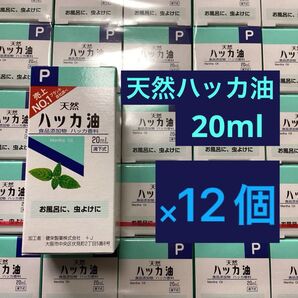 天然ハッカ油 20ml × 12個