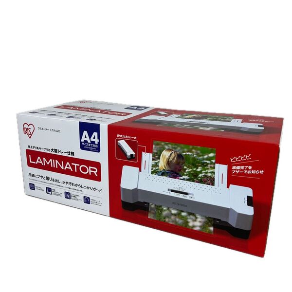 アイリスオーヤマ ラミネーター LTA42E A4対応 中古