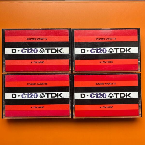 TDK カセットテープ D・C120. 4本セット