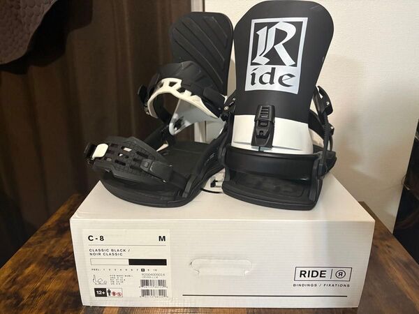 Ride C-8 Classic Black ビンディング M