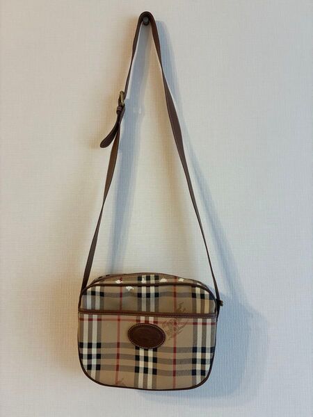 Burberry チェック柄 ショルダーバッグ オールドバーバリー