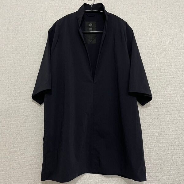 M 2 ROOMKEY SHIRTS DR メンズ 半袖 シャツ ディープネイビー 紺 男 ルームキー 羽織