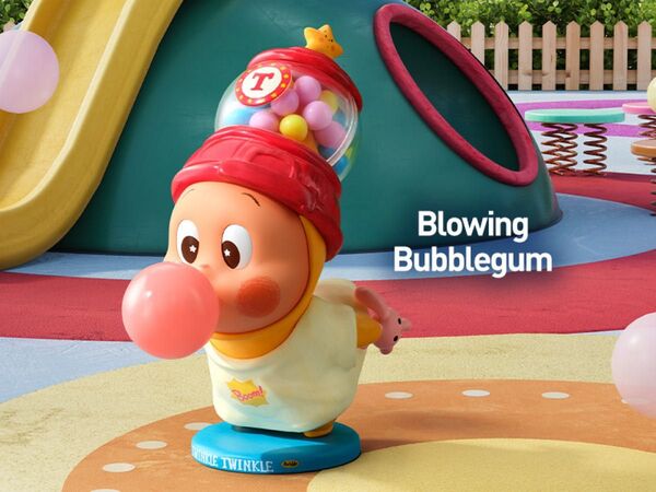 popmart Twinkle Twinkle Blowing Bubblegum