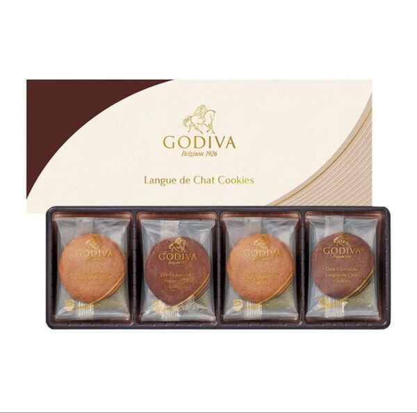 GODIVA ラングドシャクッキーアソートメント 8枚
